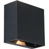 Lutec Zwarte Wandlamp Gemini Beams Design