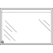 Raadhuis paklijstenvelop DL - 225x122mm - onbedrukt - 1000 stuks