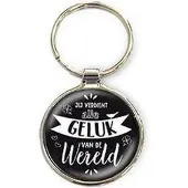 Miko Luxe Sleutelhanger - Geluk (zilver)