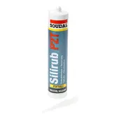 Soudal Silirub P2 Beglazingskit Transparant 310ml