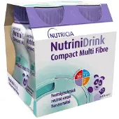Nutricia NutriniDrink Compact Multi Fibre Neutraal 4-pack