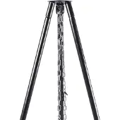 RedFire – BBQ Tripod – Zwart - Staal – Vuurschaal – Fire Pit – Stevig staal - Industrieel – Terrasverwarming – Sfeerhaard – BBQ