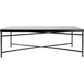 Leitmotiv Salontafel Smooth Rectangle Matt Black
