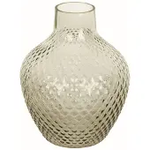 Present Time Vaas Delight handgemaakt | Present Time glas groen 18x18x20 cm vazen | NADUVI