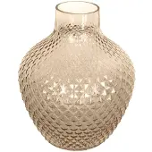 Present Time Vase Delight Glass Large Sand Brown