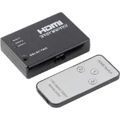 HaverCo 3 switch HDMI splitter Switch met afstandsbediening / HDMI hub 1080p