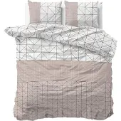 Royal Textile Dekbedovertrek Gino Taupe Flanel-240 x 200 / 220 cm | Lits-Jumeaux