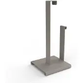 STEELLISH Keukenrolhouder ONI | staal grijs 13x12x27x27 cm keukenrolhouders | NADUVI