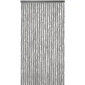 Wicotex Vliegengordijn-kattenstaart- 100x240 cm grijs uni in doos