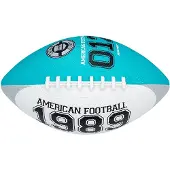 Schreuder American Football - Medium - Aqua/Wit/Grijs