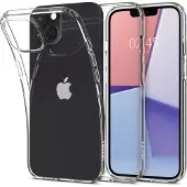 Spigen Liquid Crystal Backcover voor Apple iPhone 13 - Transparant