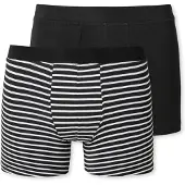 Schiesser Onderbroek zwart / wit