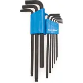 Park Tool HXS-1.2 9-delige inbussleutelset (lang)