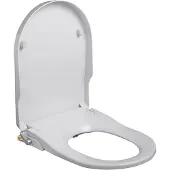 Wiesbaden Douche wc zitting flush stroomloos met sproeier wit