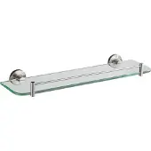 Wiesbaden Brush Planchet Glas - RVS 304 - Accessoires, Wastafel accessoires, Planchetten - 8718858071715