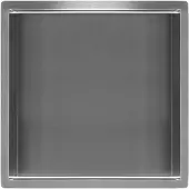 Wiesbaden Demis inbouwnis 30 x 30 x 7 cm RVS