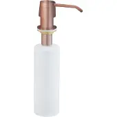 Xellanz inbouw zeeppompje geborsteld koper kunststof fles 250ml