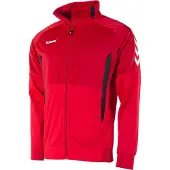Hummel Authentic Poly FZ Jacket Rood | Maat 152
