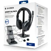 BigBen Interactive PS4 4-in-1 accessoirepakket- Playstation4- Headset- Headsetstand- Controller Laadstation- Joystick thumbgrips
