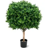Maxifleur Kunstplanten Buxus bol deluxe kunstplant 80cm - UV bestendig