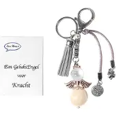Een Wens Een Geluksengel voor Kracht Licht Grijs