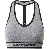 SKECHERS Seamless Sports Sports Bras Grijs M