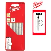 Milwaukee 4932311633 / T 344 D HCS Decoupeerzaagblad - snel - Hout (5st) - T 344 D