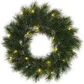 Black Box kerstkrans Glendon LED (ø60 cm)