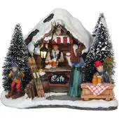 Luville Kerstfiguur Skicafe