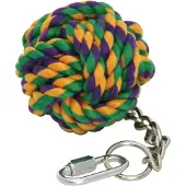 Happy pet Touwbal Aan Ketting Vogel 6,5 cm