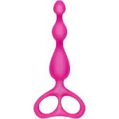 S Pleasures Pleasures - Anaal balls dildo paars 17,5 x 3cm
