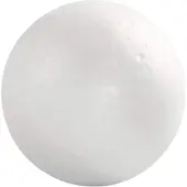 Packlinq Ballen, d: 6 cm, wit, Styropor, 50stuks