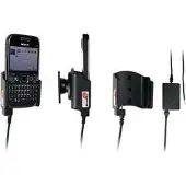 Brodit houder geschikt voor Nokia E72 Actieve houder met vaste voeding. Let op: Uitlopend artikel, Kan niet retour!
