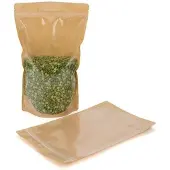 Packlinq Stazakken Transparant/Kraft 17,1x8,9x28,6cm 340 gram