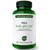 Aov 2x 1104 Rode Gist Rijstextract 90 Vegacapsules