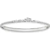 Thomas Sabo Armband 925 sterling zilver Zilver 17 Zilver 32004345