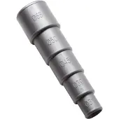 Talamex Universal Straight Connector 32-59 Mm Zilver