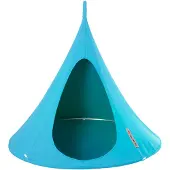 Cacoon Single Hangstoel - Turquoise Blauw