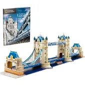 Tachan 3d National Geographic Tower Bridge Cubic Fun Puzzle Goud Kinderen