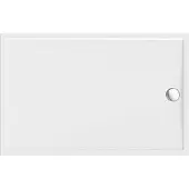Bally Rechthoekige Douchebak 120x80x4cm Acryl Wit