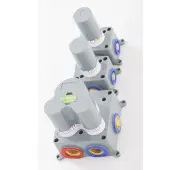 Brauer Chrome Edition complete inbouw regendouche met 3 standen handdouche, rechte wandarm en hoofddouche 20cm set 7 chroom
