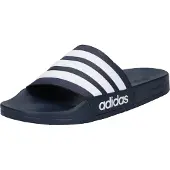 Adidas Muiltjes 'Adilette' donkerblauw / wit