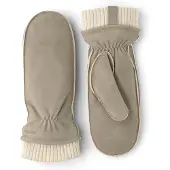 Hestra - Women's Nora Chamois Mitt - Handschoenen 7, beige