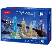 Cubic City Line - New York City 3D Puzzel