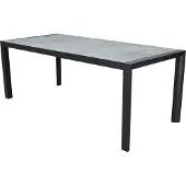 AVH-Collectie Dexter dining tuintafel 194x90xH74,5 cm antraciet