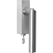 Formani David Rockwell ECLIPSE DR102-DKLOCK draaikiepgarnituur afsluitbaar rechtsdraaiend - mat RVS