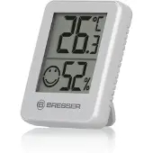 Bresser Weerstation - ClimaTemp Hygro Indicator - Set van 3 - Checkt Binnenklimaat - Wit