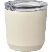 Kinto To Go Tumbler 240ml - wit - rvs thermosbeker - koffiecup - herbruikbaar - koffiebeker