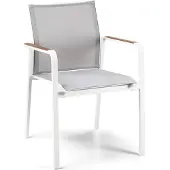 Suns Tutti dining tuinstoel aluminium/textilen 2 stuks