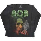 Ginza.se Bob Marley - Smoke Gradient Longsleeve shirt - L - Zwart
